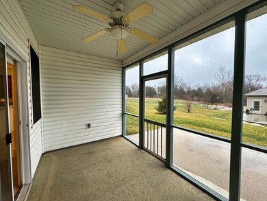 Screened in patio