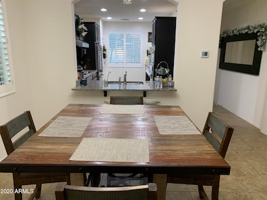 Dining room & kitchen