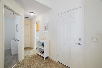 Foyer with access to front entrance