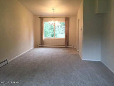LR & dining area