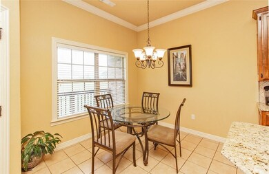 Eat-in kitchen area.