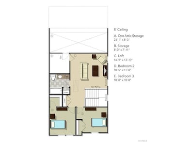 Second Floor Layout