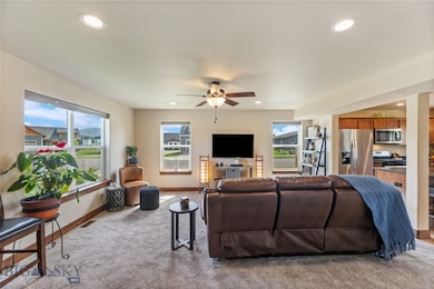 spacious open concept living