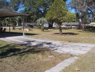 Great acreage on a corner lot.  Nicely landscaped.