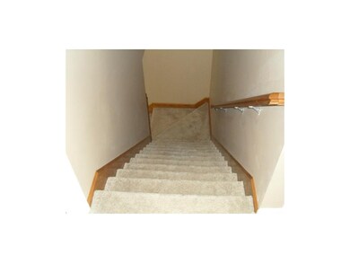 Double-Wide Stair Case leading from the 2nd level 