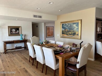 Spacious dining
