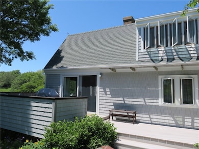 Deck on south side
