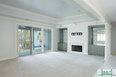 View of Living Room towards Sliding Doors to Cover