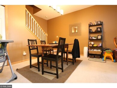 Main level dining room area