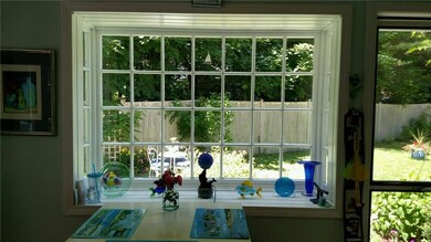 Large living room window looking out...