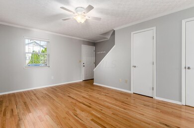 Living Room w/view to entry