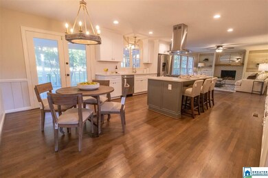 Beautiful open kitchen with new premium cabinets, 