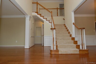 Foyer with Custom staircase