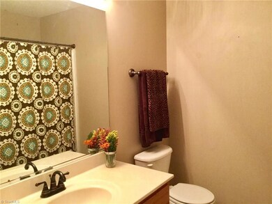 Hall bath - upgraded with tile flooring.