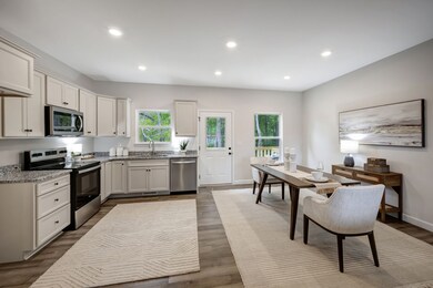 LARGE/OPEN CONCEPT Kitchen + Dining Area