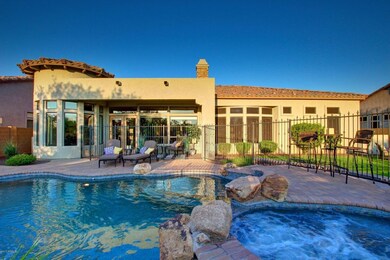 Beautiful back yard.