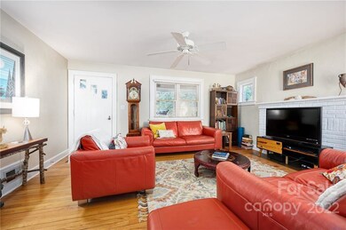 Sweet Living Room with Non-Functioning Fireplace