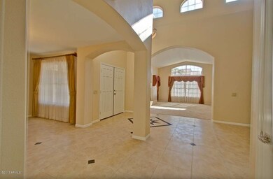 Entry and front hall