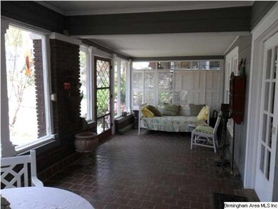 Original tiled porch view #1