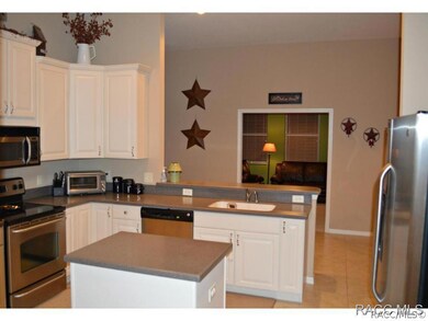 Kitchen towards family room