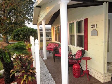 Front patio sitting area to enjoy the weather.