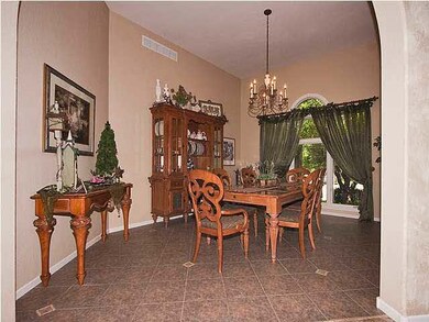 Dining Room with Tile Flooring