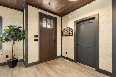 Interior of similar 5 bedroom cabin in community. 
