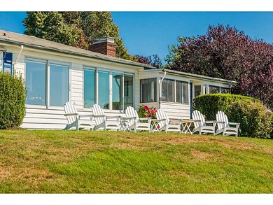 Exterior Back. Laid out for entertaining, this pro