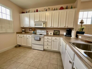 Open kitchen with lots of cabinets and space