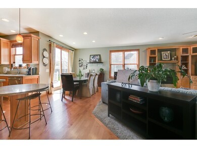 Lots of space for entertaining! The open floor pla