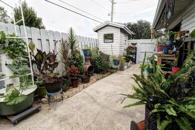 Large Private Patio with Storage