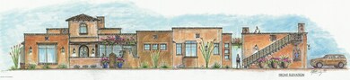 Soldiers pass front elevation colored jp