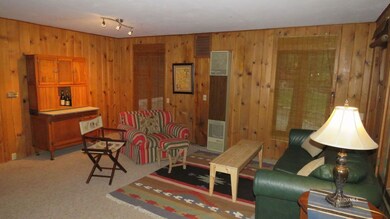 Living room towards the side yard