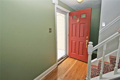 The entry sets a tone of comfortable welcome...  g