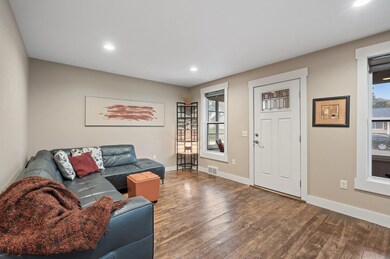 Gorgeous restored original hardwood floors
