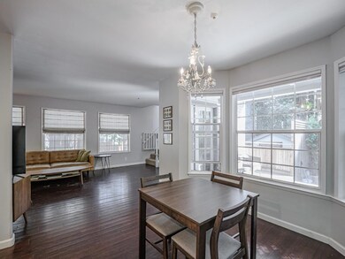 Dining area looking to living room