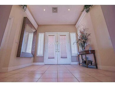Entry Hall. French Doors