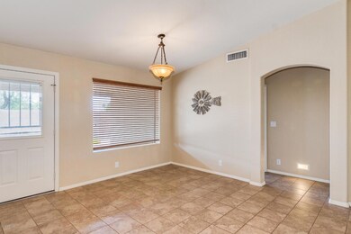 Great Views to Backyard from Dining Area
