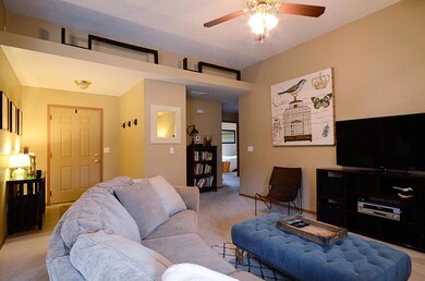 Living room toward entry