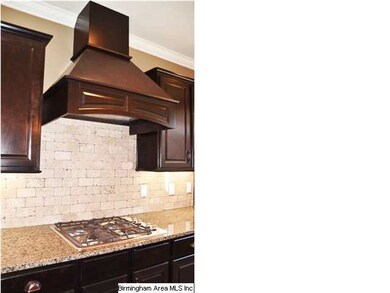 Gas cook-top w custom hood vent