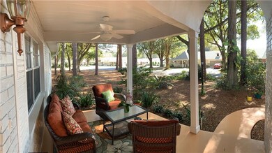 Front porch southeast view