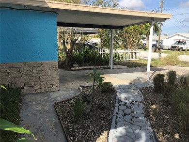 Walkway again out to carport.