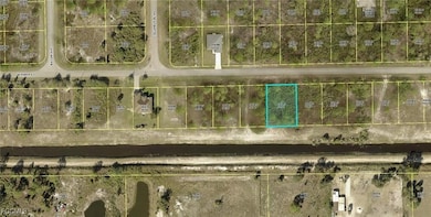 Aerial view of property's location with property boundaries highlighted