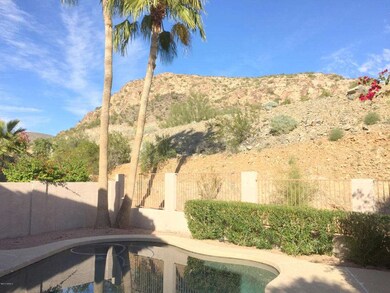 backs to mountain- great privacy