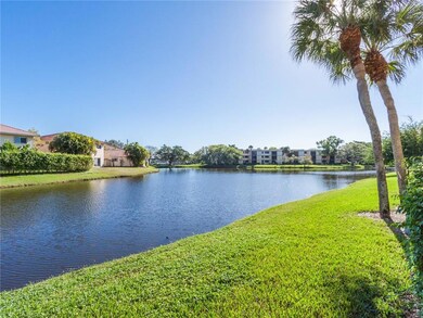 South View of the lake outside back of patio.
