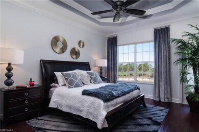 Spacious Master Bedroom with updated hardwood floo