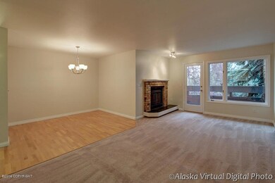Dining and living areas . . .
