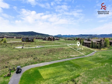 Stunning perspective of Lot 2 overlooking the fairways and open landscapes of the Craig Stadler-designed 18-hole course. Lot lines shown are approximate.