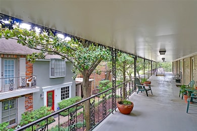 View from shared balcony outside of the unit