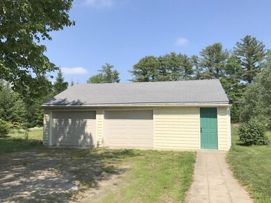 Two car detached garage with extra...